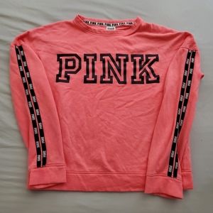 LAST CALL!! PINK lightly worn VS Sweatshirt size Medium